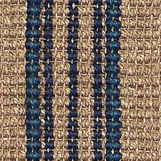 Seagrass Cabana Stripe Rug - Navy