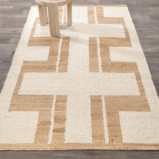 Kavala Rug - Natural/Ivory