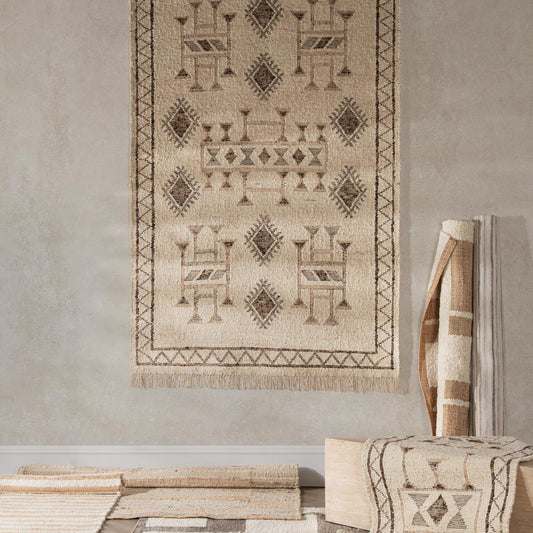 Gazi Rug - Ivory/Brown Multi