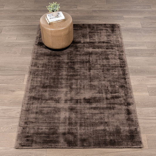 Berlin Distressed Rug - Ganache Brown