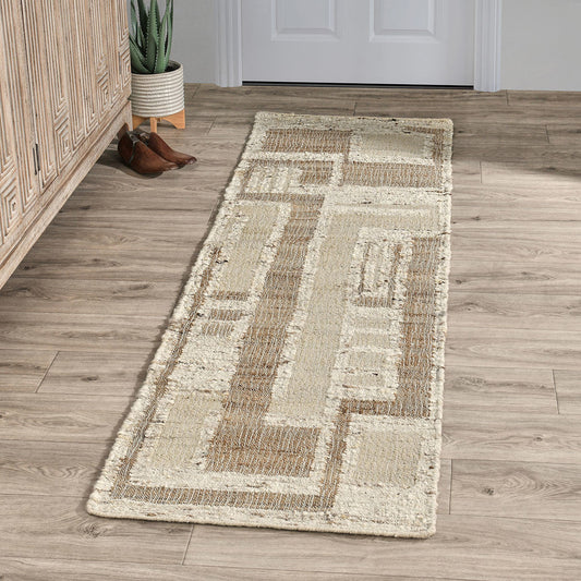 Muda Rug - Natural/Ivory