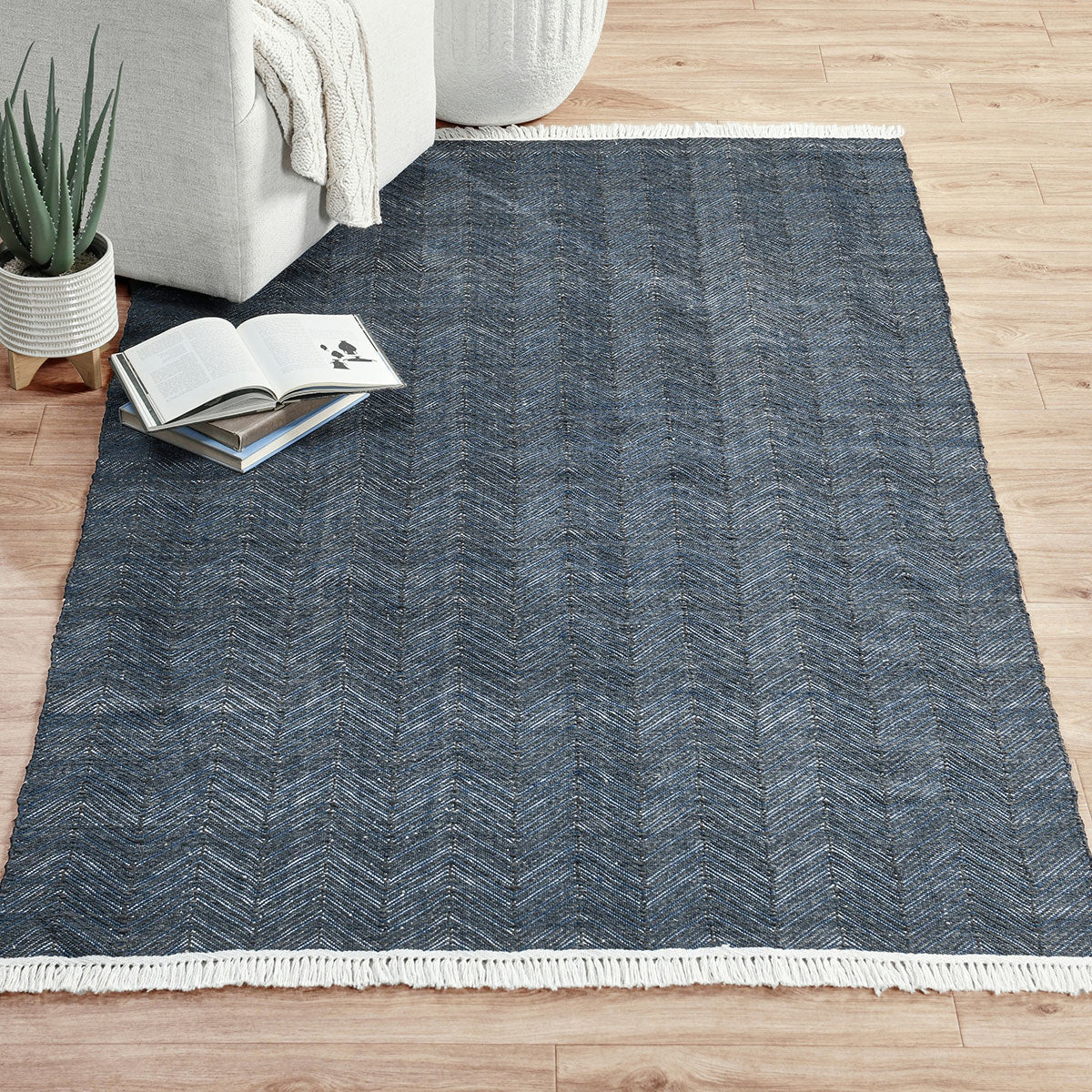 Indoor/Outdoor Augusta Rug - Navy