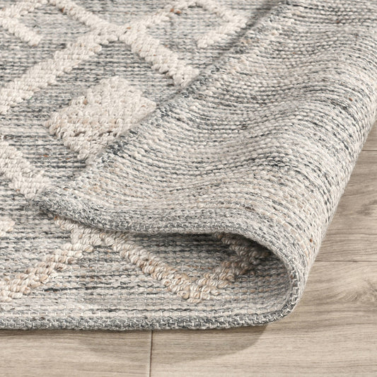 Indoor/Outdoor Tundra Rug - Gray Multi