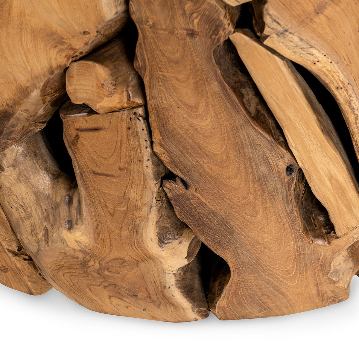 Rhea Round Coffee Table - Natural