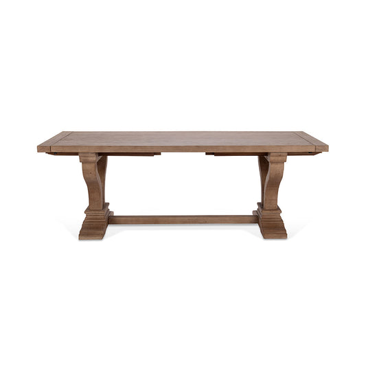 Alexander Extending Dining Table - Distressed Brown
