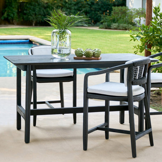Dawn Outdoor Counter Table - Black