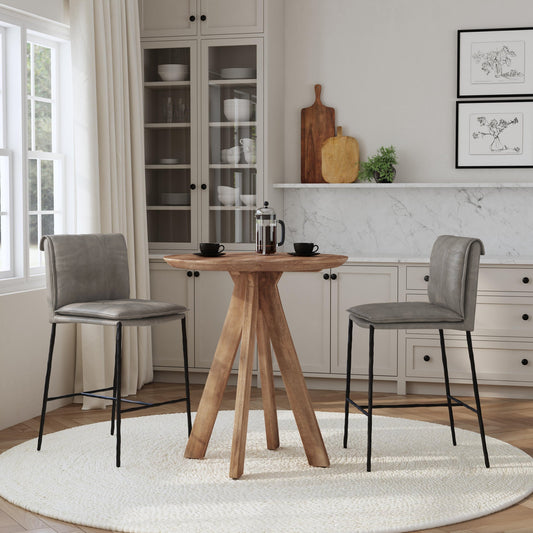 Rodrigo Round Counter Table - Umber