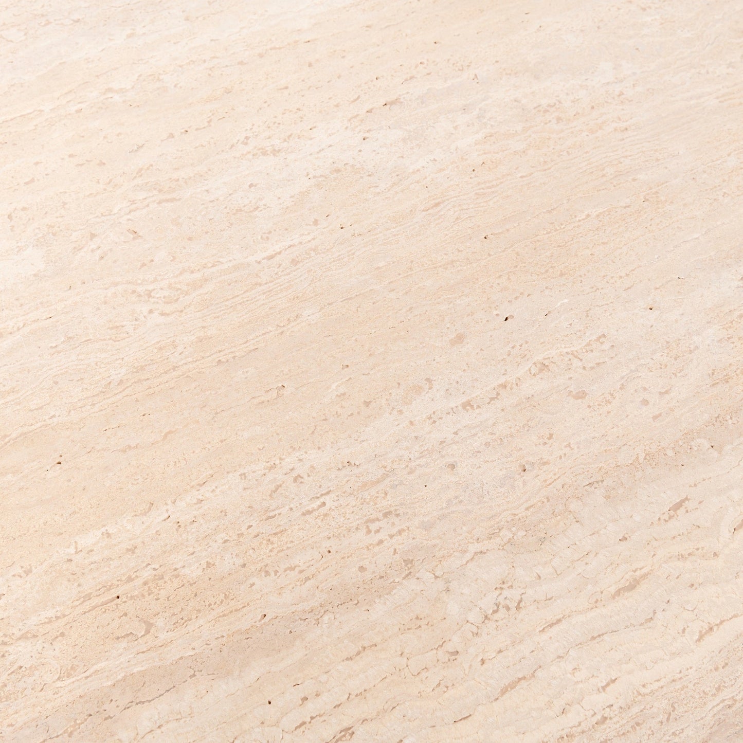 Malani Travertine Gathering Table - Tan
