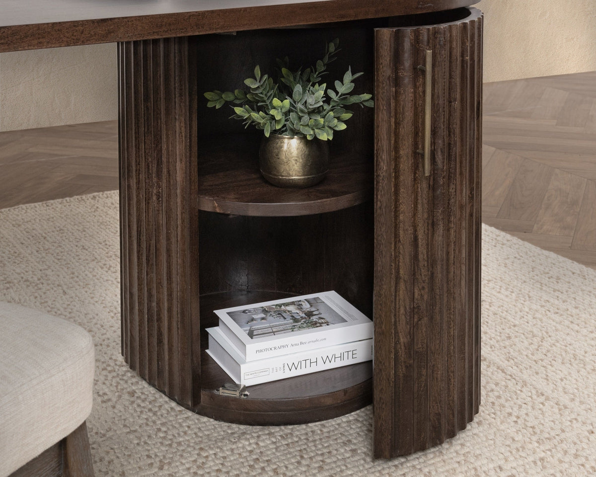 Redford Desk - Kona Brown