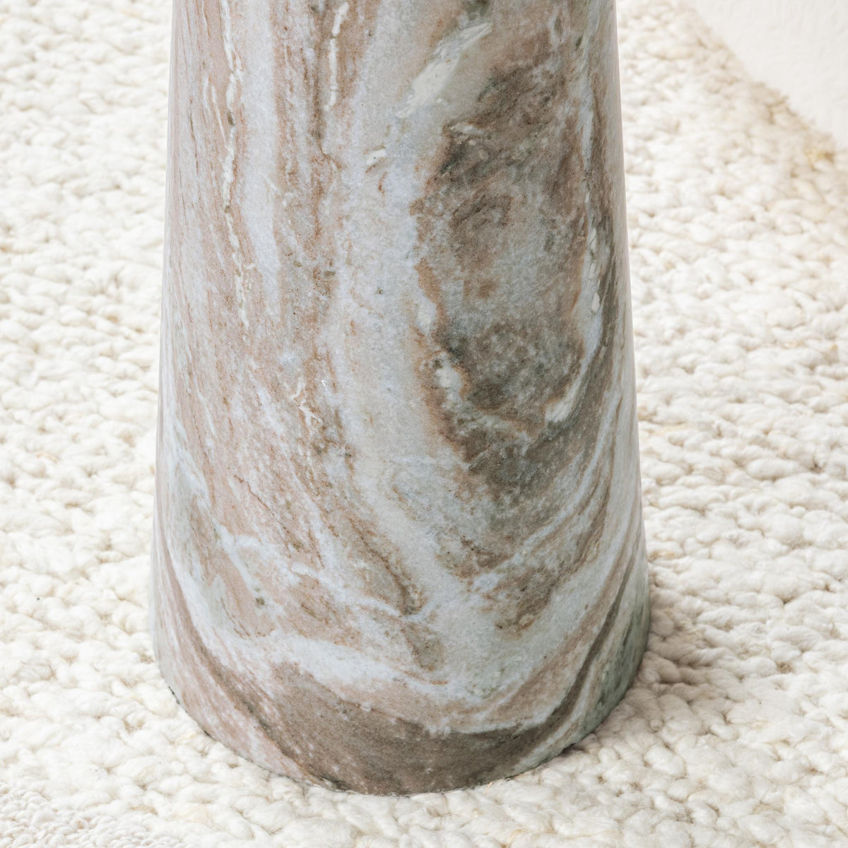 Huxley Marble Round Accent Table