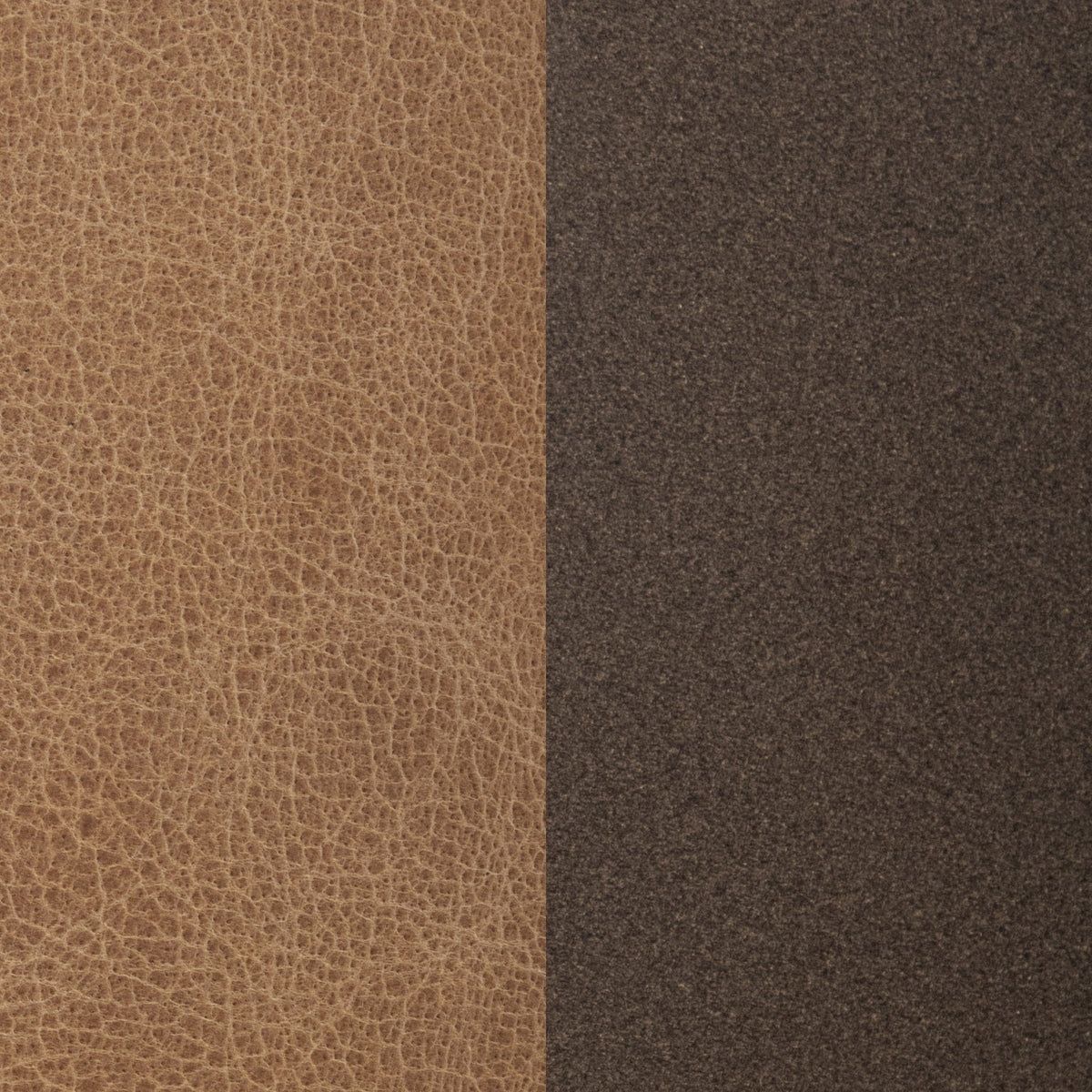 Clair 40" Round Ottoman - Chestnut