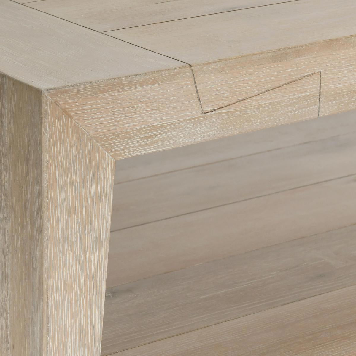 Troy Rectangle Coffee Table - Aged Cream