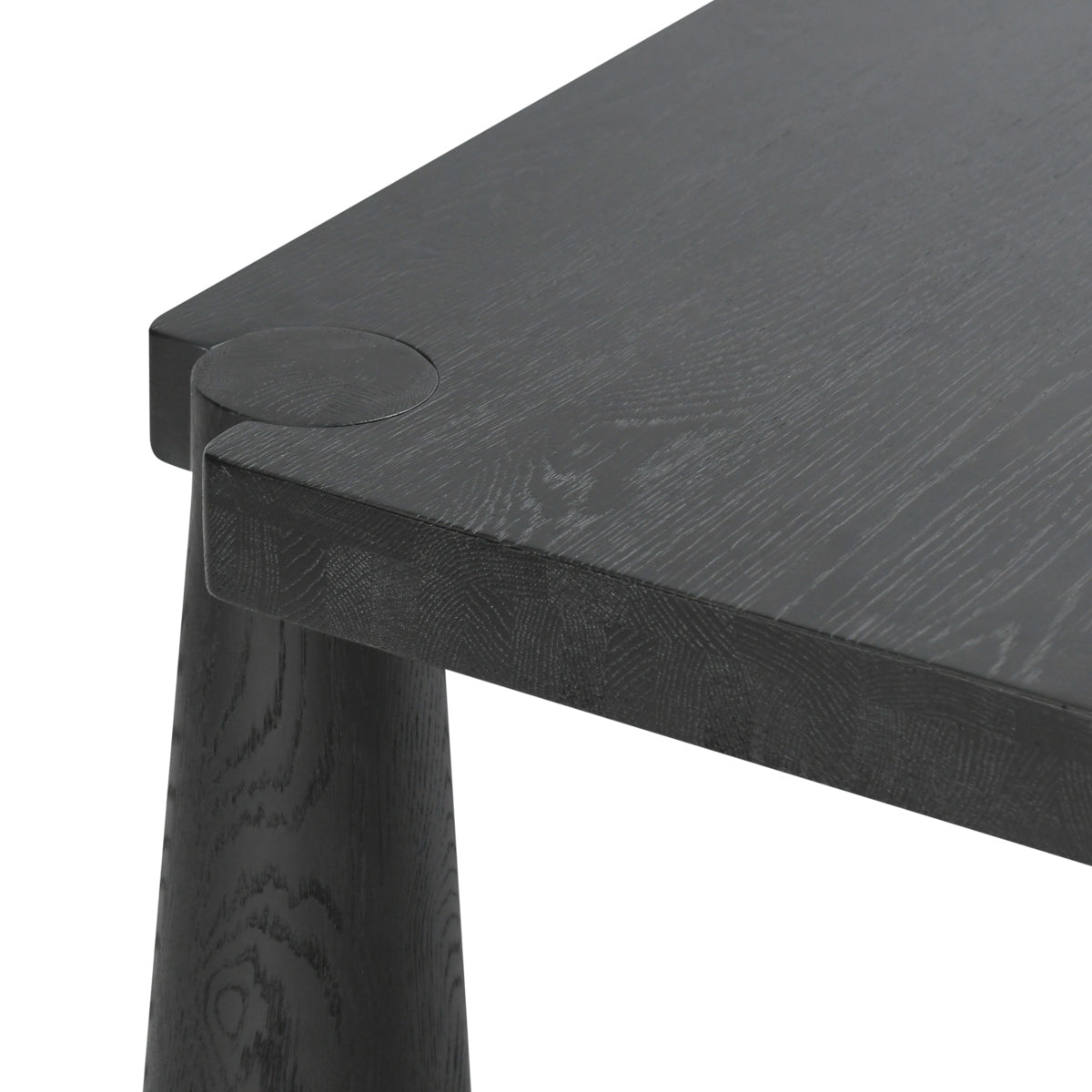Atrop Rectangle Dining Table - Ink Black