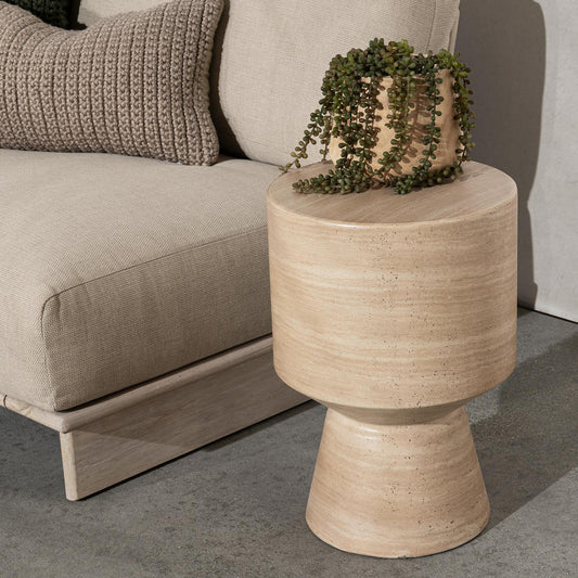 Terrace Outdoor Accent Table - Black