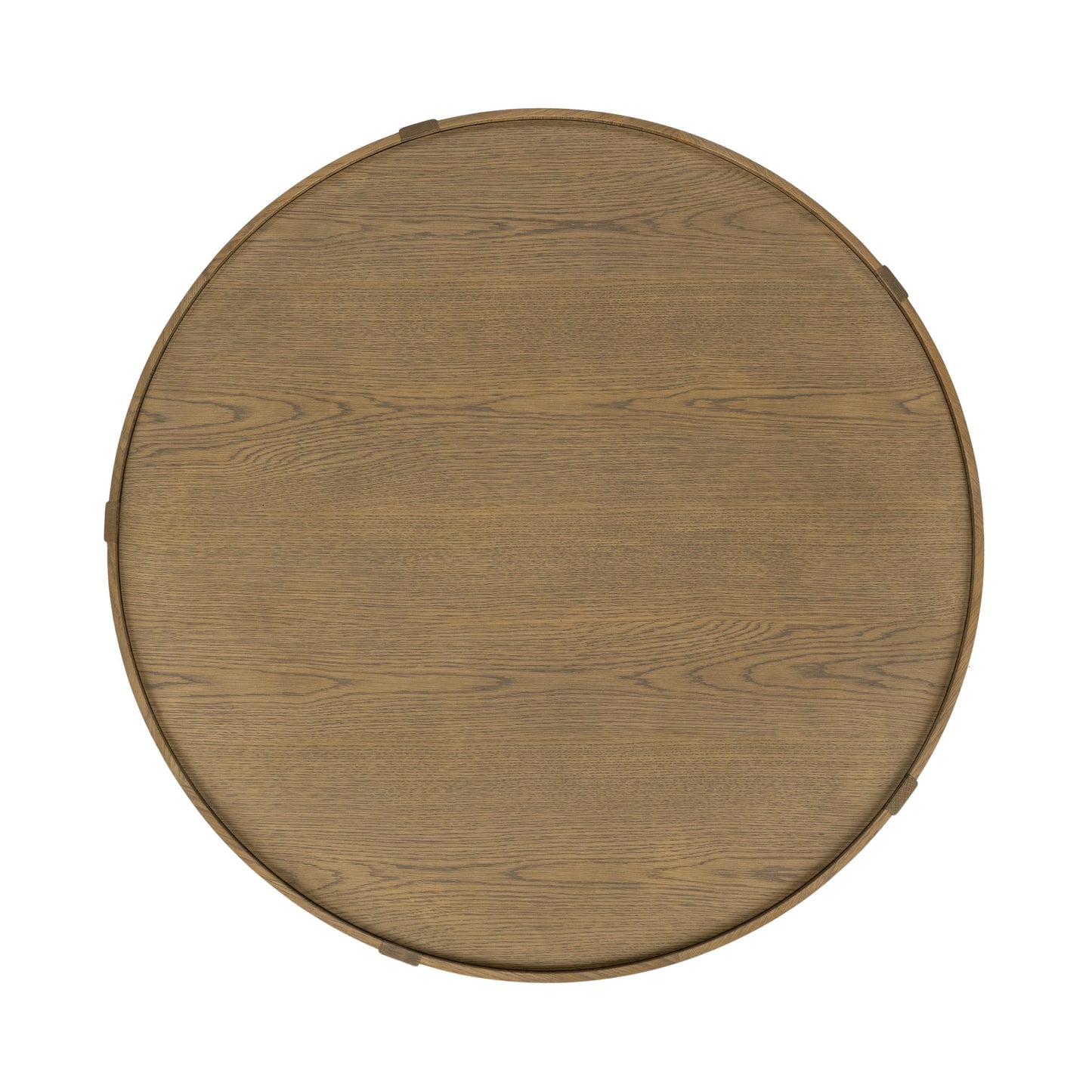 Devin Round Coffee Table - Khaki Mist