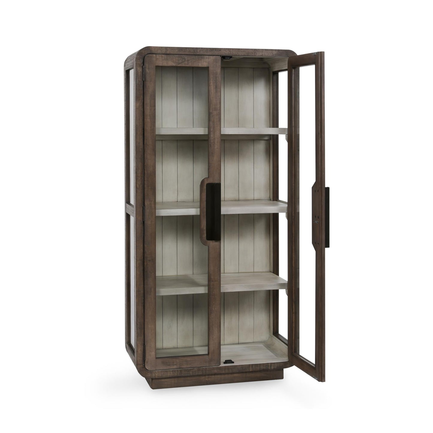 Ollie Display Cabinet Brown