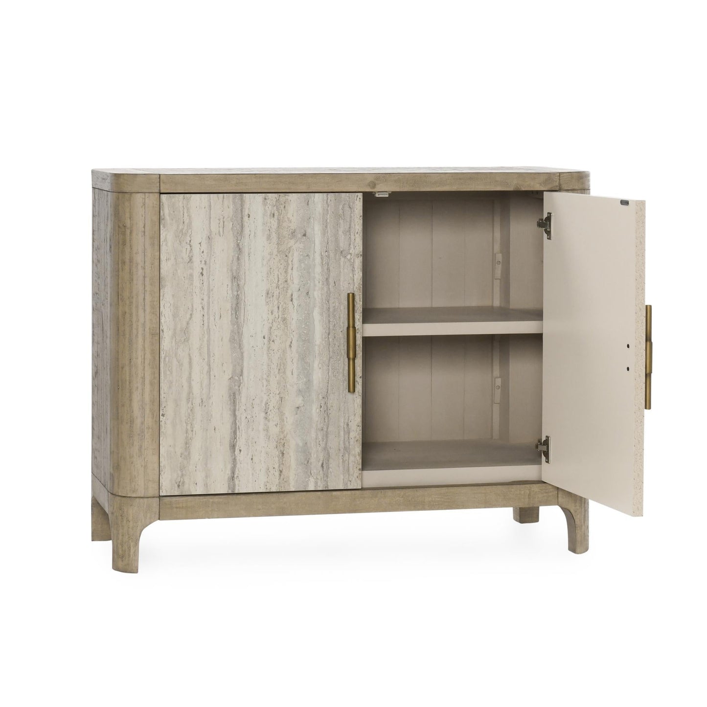 Alpine Reclaimed Pine 2Dr Cabinet Natural