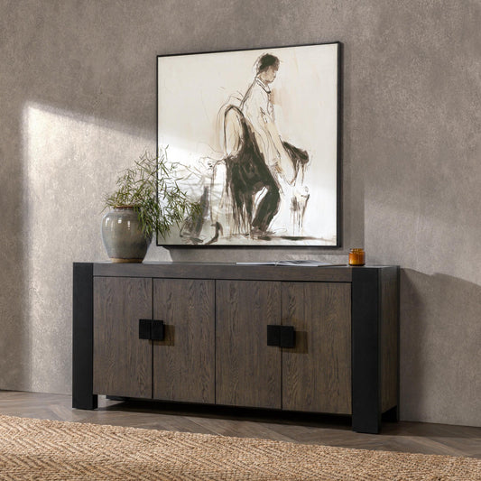 Deaven 4Dr Buffet - Toasted Brown