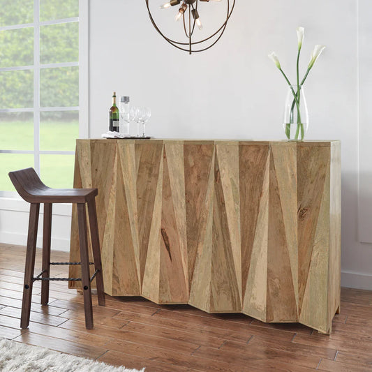 Prism Bar Cabinet - Natural