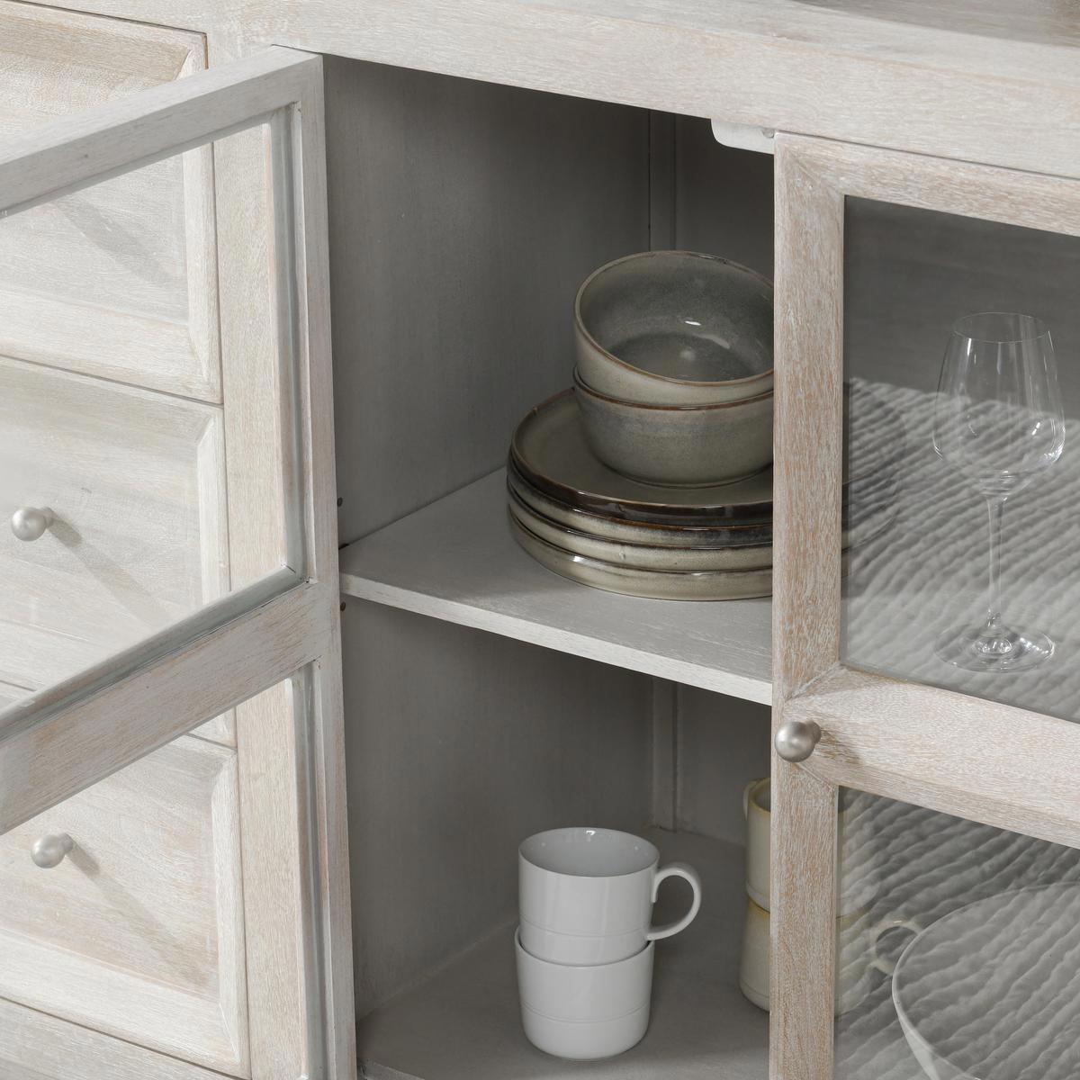 Isha 3 Dwr 2 Dr Cabinet - Creamwood