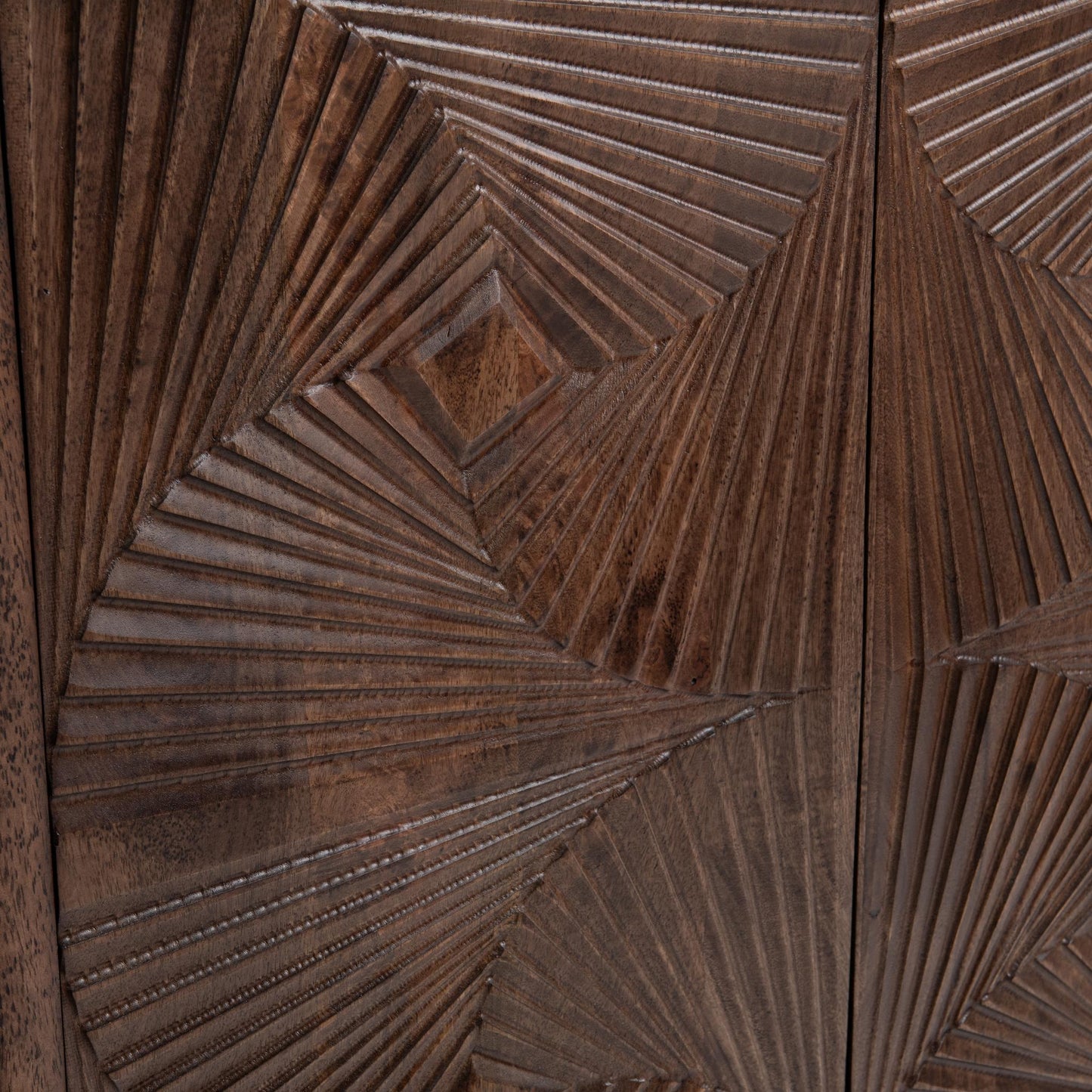 Lina 4 Door Cabinet - Kona Brown