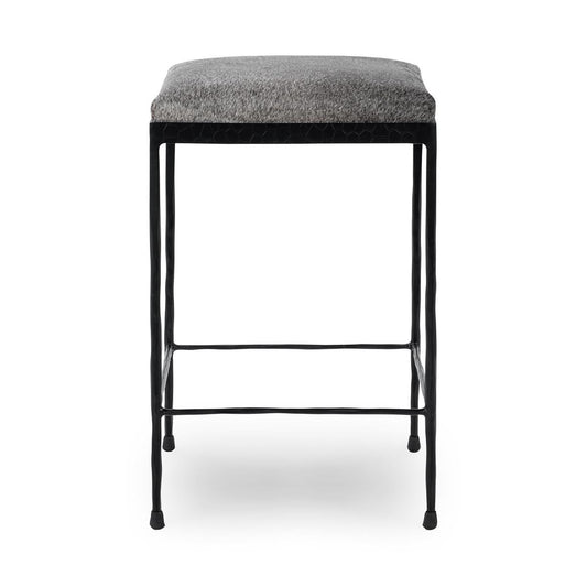 Bose Hide Counter Stool - Sparrow Gray
