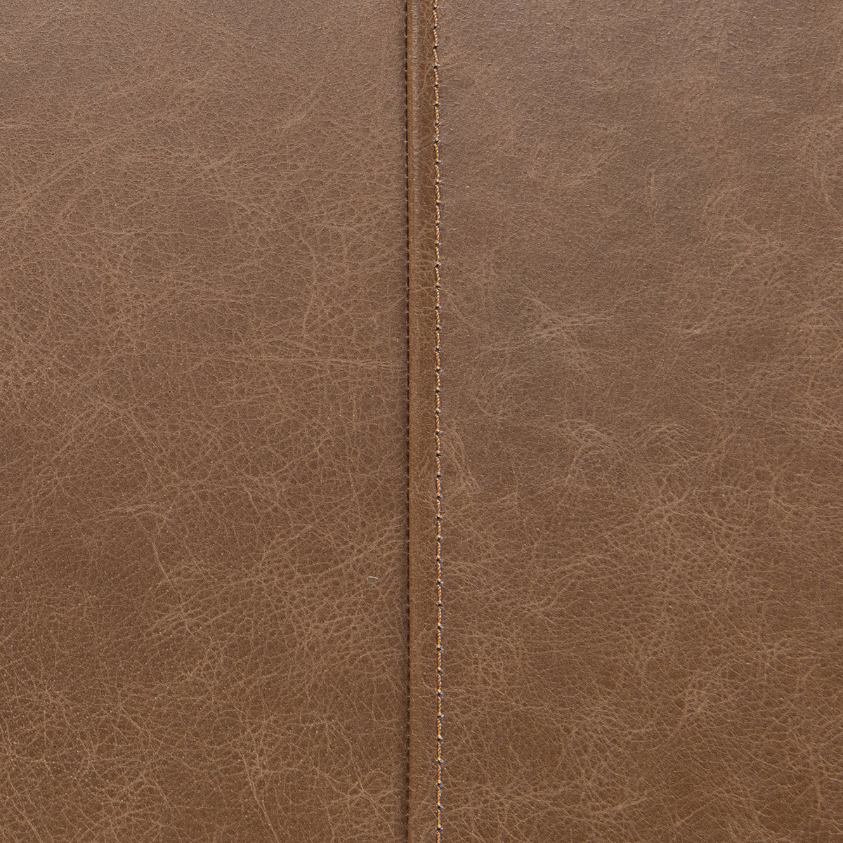 Madeleine Leather Bench - Dune Walnut