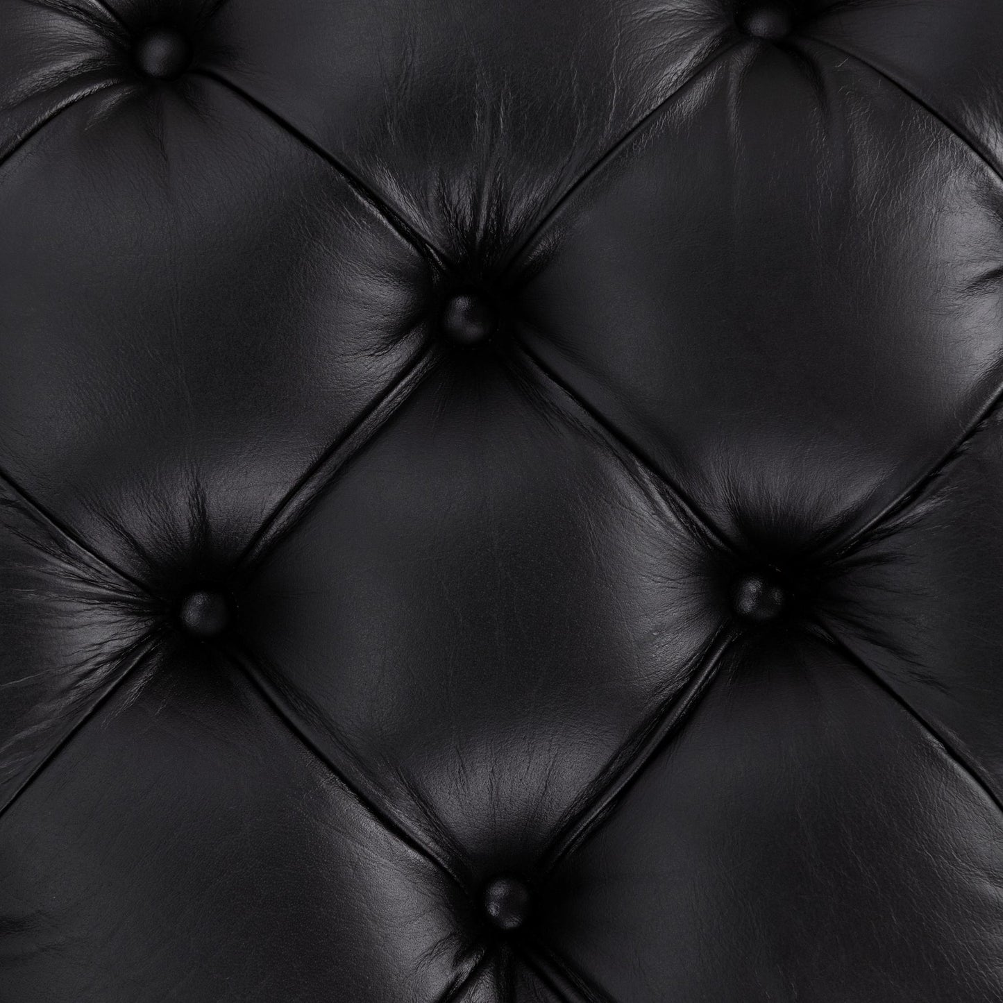 Briar 18" Square Ottoman - Midnight Raven