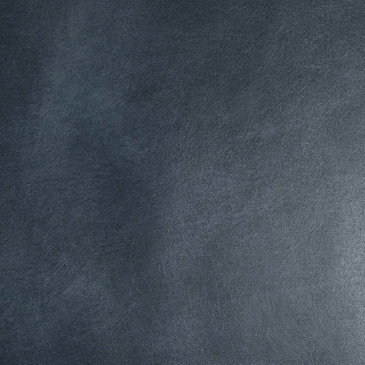 Fonda Leather Dining Chair - Ocean Blue