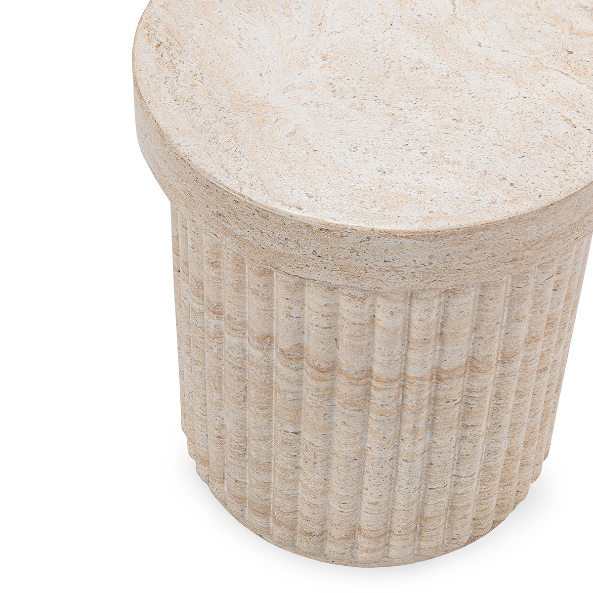 Selah Outdoor Stool - Beige