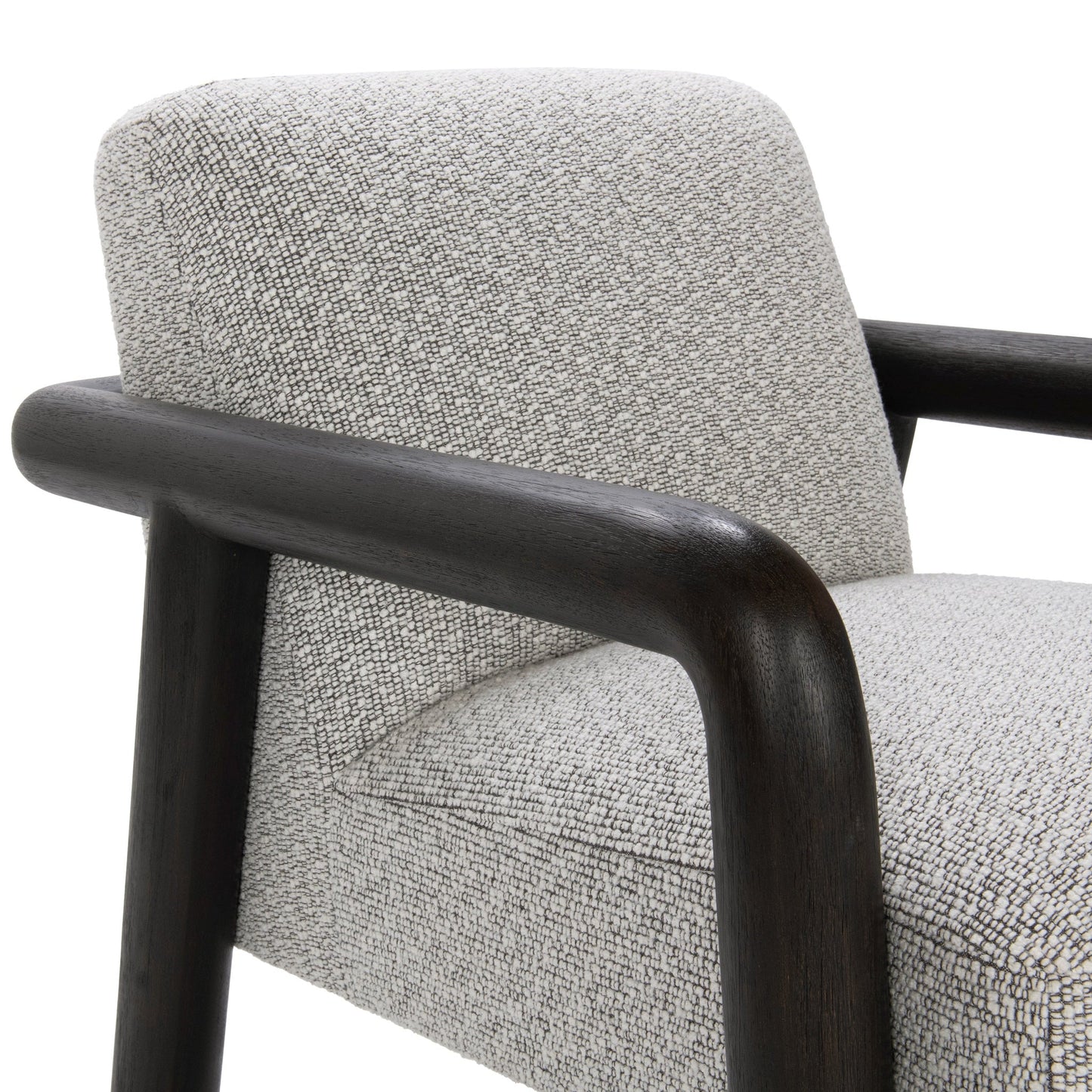 Reyna Upholstered Accent Chair - Black/White
