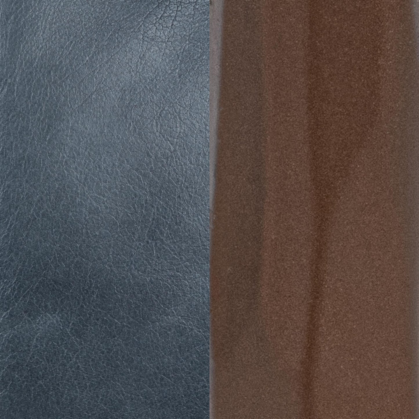 Mayer Leather Dining Chair Set of 2 - Ocean Blue
