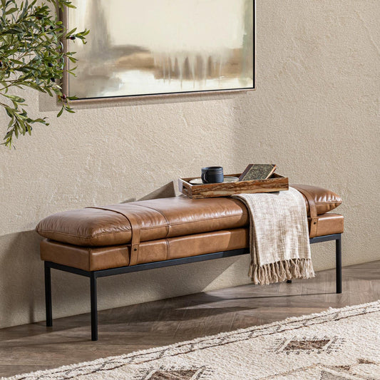 Celiah Bench - Tan