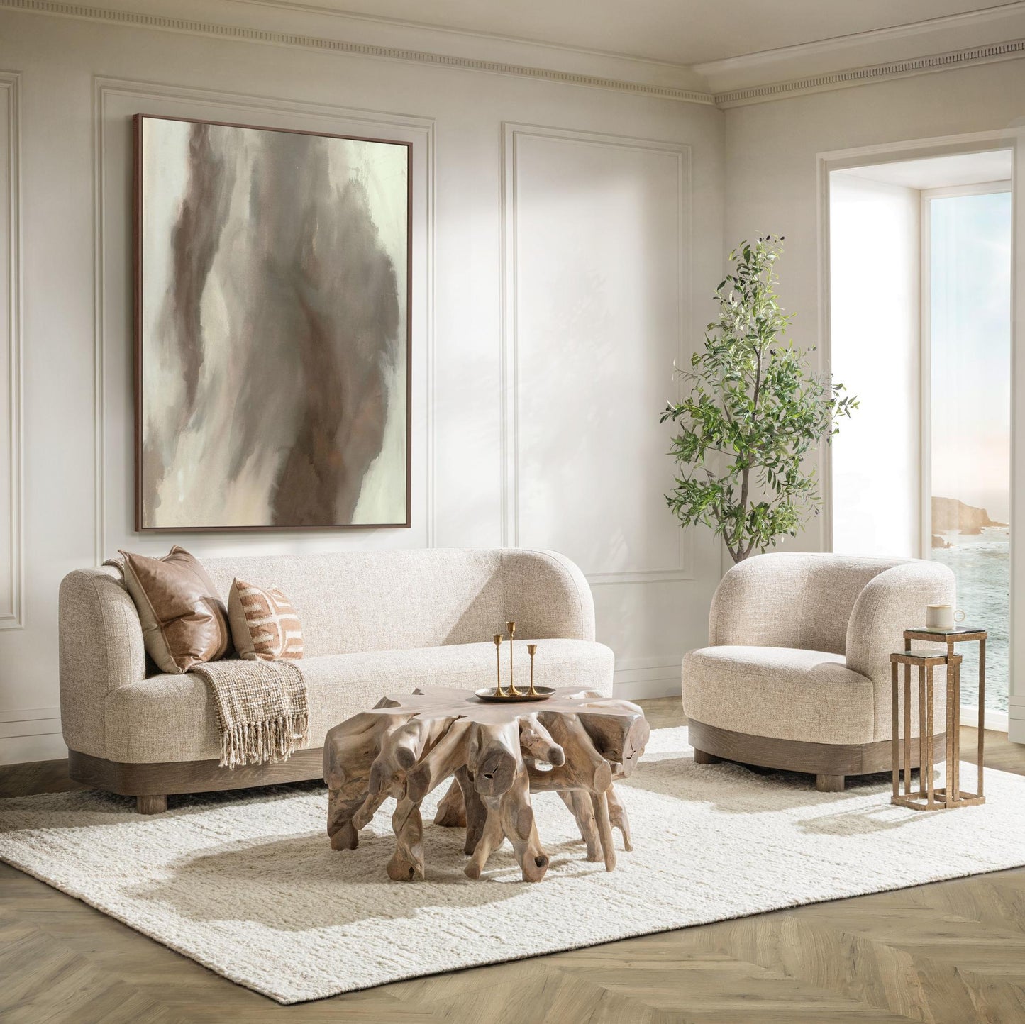 Meera Sofa - Latte