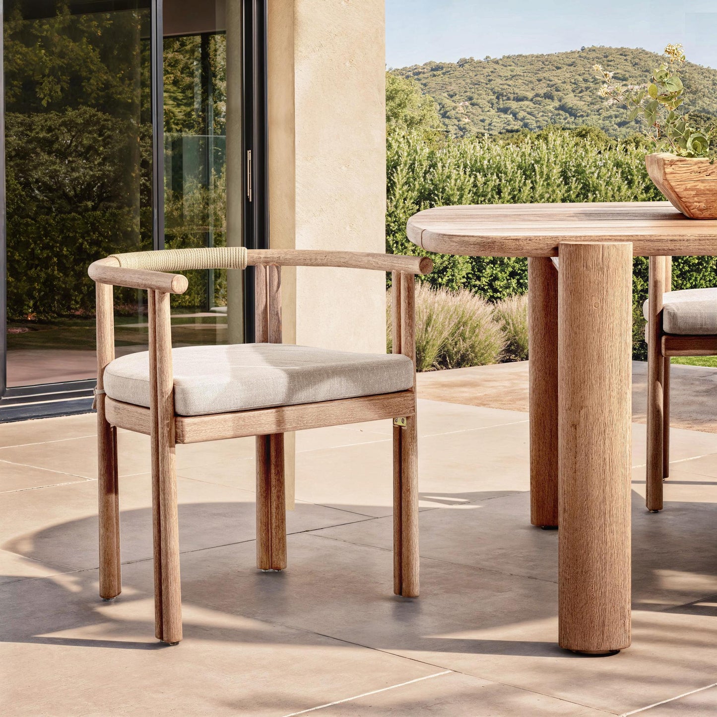 Oliver Outdoor Armchair - Butterscotch