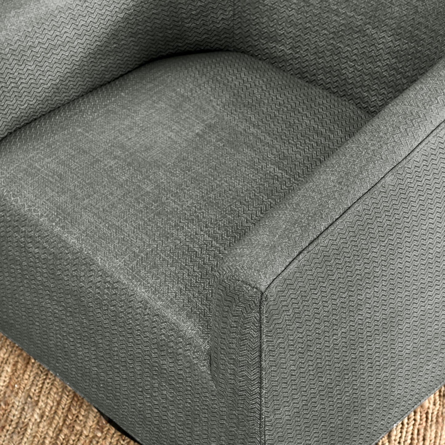 Leonard Swivel Chair - Dark Gray