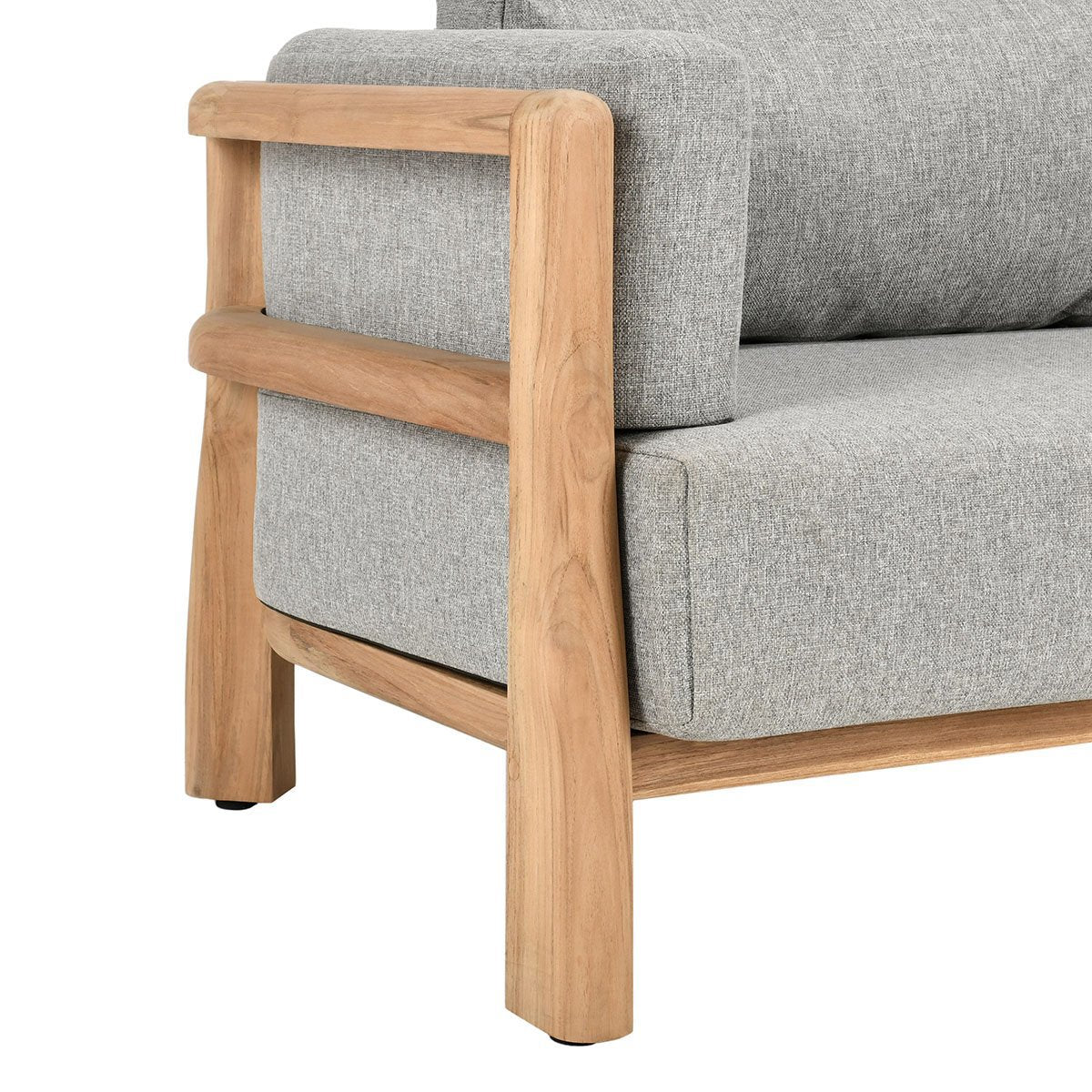 Aston Outdoor Sofa - Natural/Gray