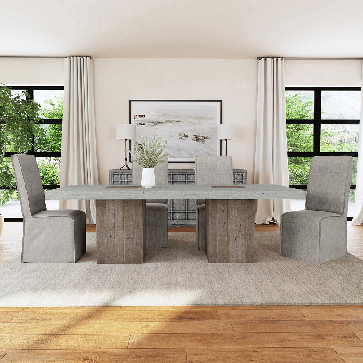 Jordan Upholstered Dining Chair Set of 2