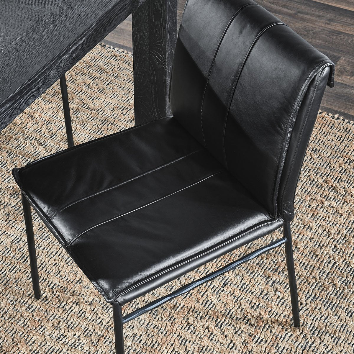 Mayer Leather Dining Chair Set of 2