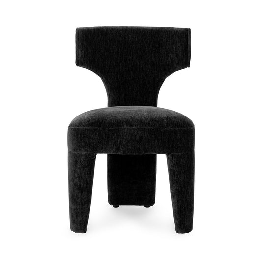 Khai Upholstered Dining Chair - Charcoal