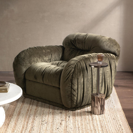 Sydney Accent Chair - Olive Green