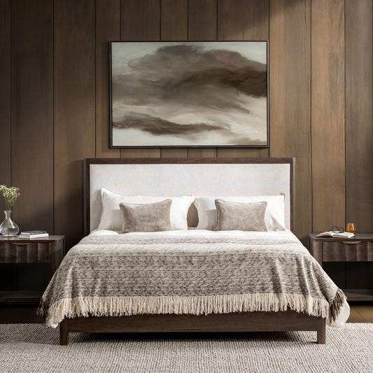 Baylee Eastern King Bed - Cocoa Brown