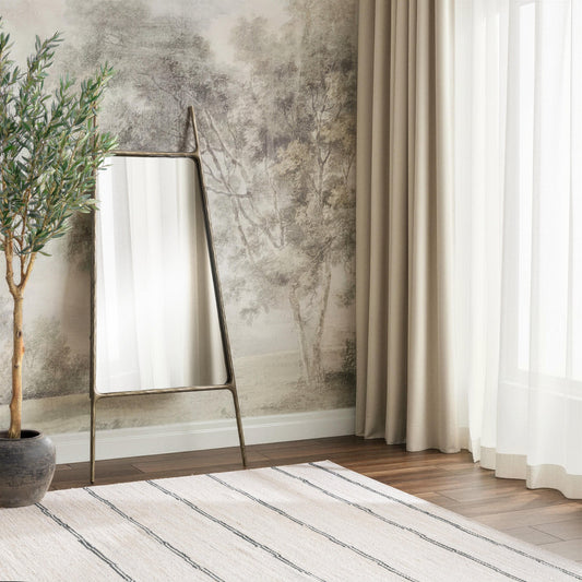 Cove Mirror - Molten Brass