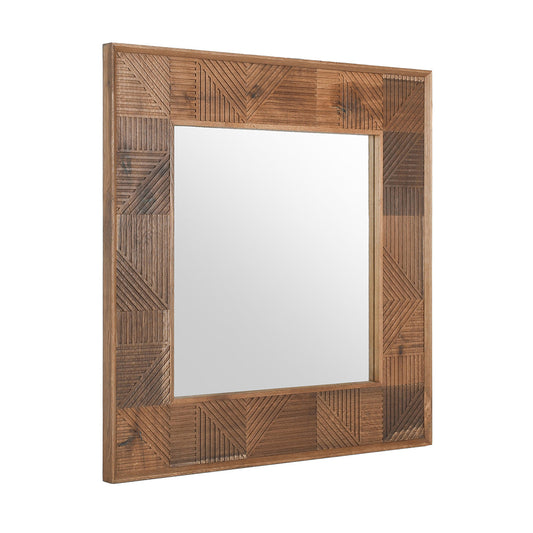 Santa Barbara Square Mirror - Honey