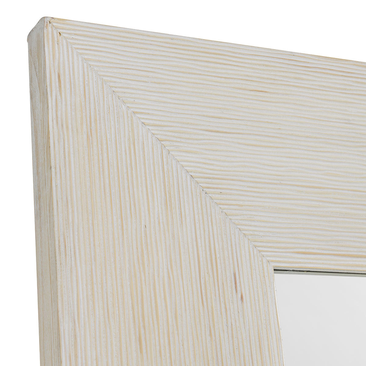 Claire Floor Mirror - White