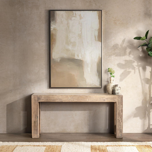 Giza Reclaimed Wood 68" Console Table - Butterwood Blend