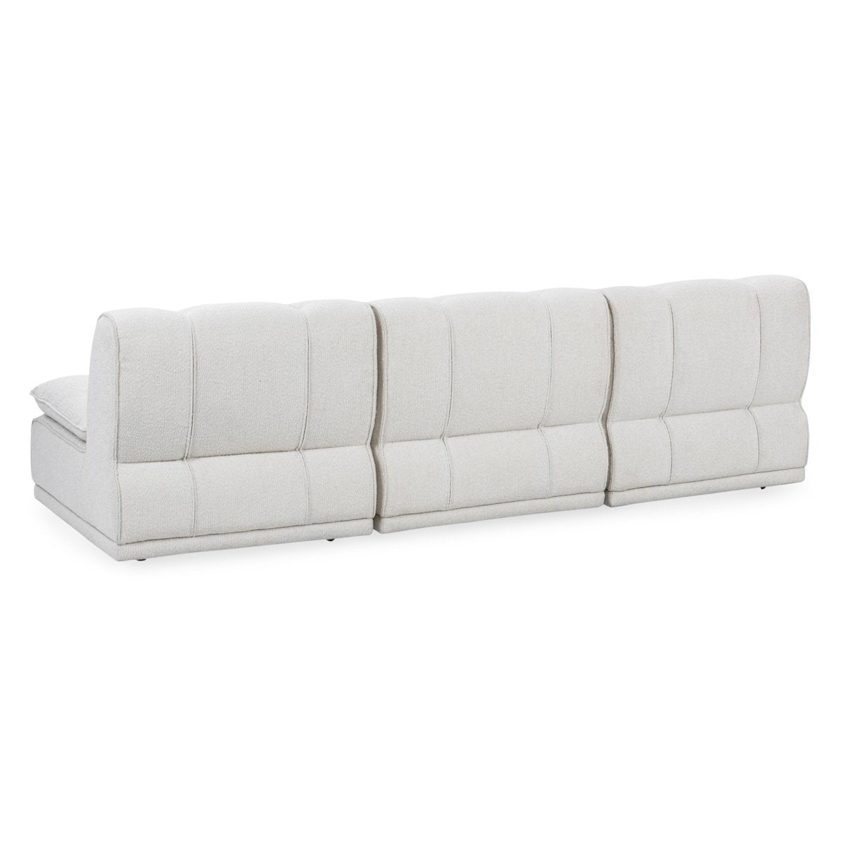 Haven Leather Modular Sofa - White