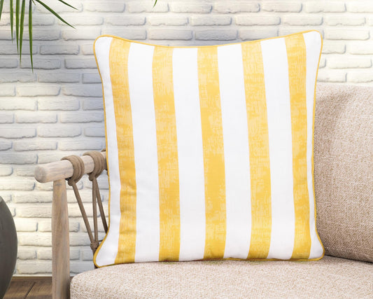 Indoor/Outdoor Milton 22x22 - Yellow