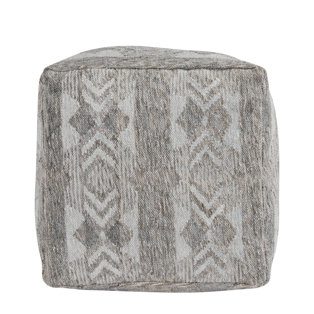 Performance Caravan Pouf - Gray Multi
