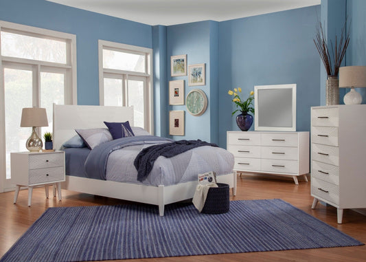 Tranquility Bed, Classic White